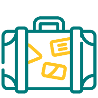 Symbol für Reise-Versicherung
